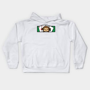 Poker Monkey Kids Hoodie